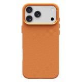 Pouzdro Case KEVLAR compatible with MagSafe pro Apple iPhone 17 Pro Max, oranžová