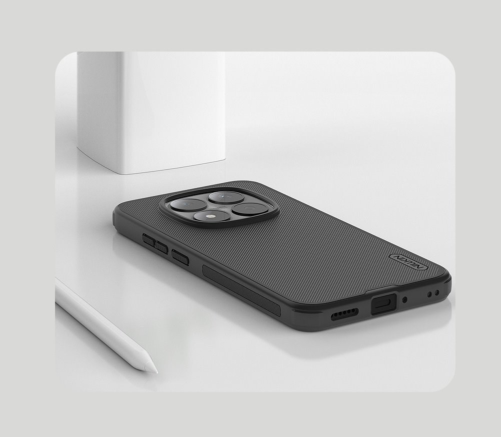 Nillkin Super Frosted PRO Zadní Kryt pro Xiaomi Redmi Note 15 Pro 5G Black 