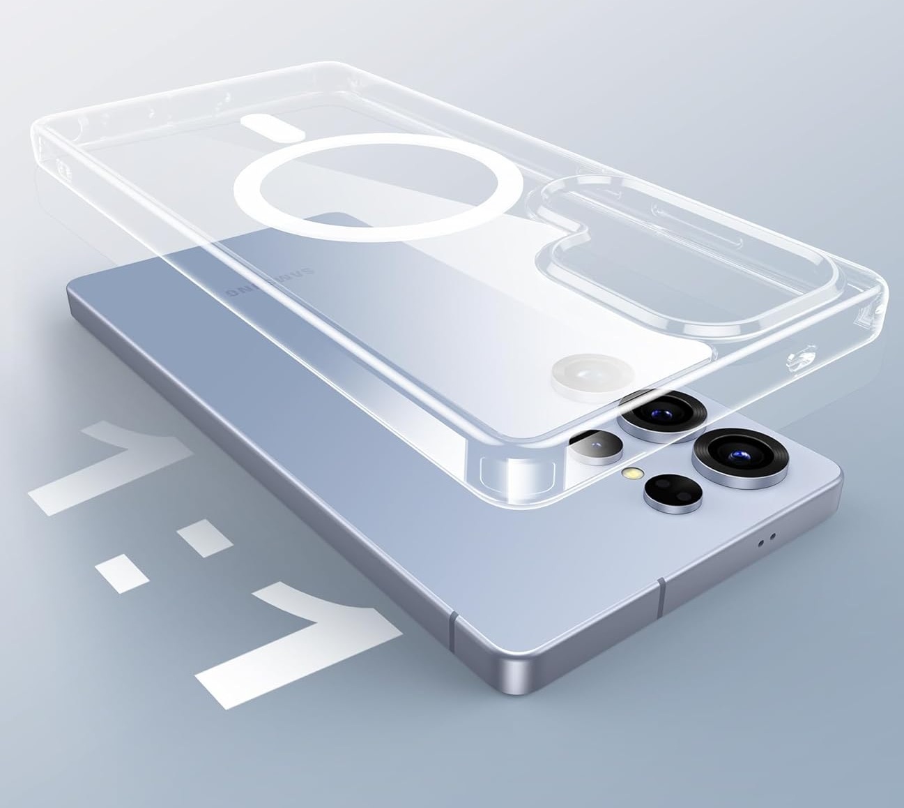 Silikonové pouzdro Swissten Clear Jelly MagStick pro Samsung Galaxy S26, transparentní