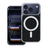 CLEAR FUSION MAG COVER Case compatible with MagSafe for IPHONE 15 black