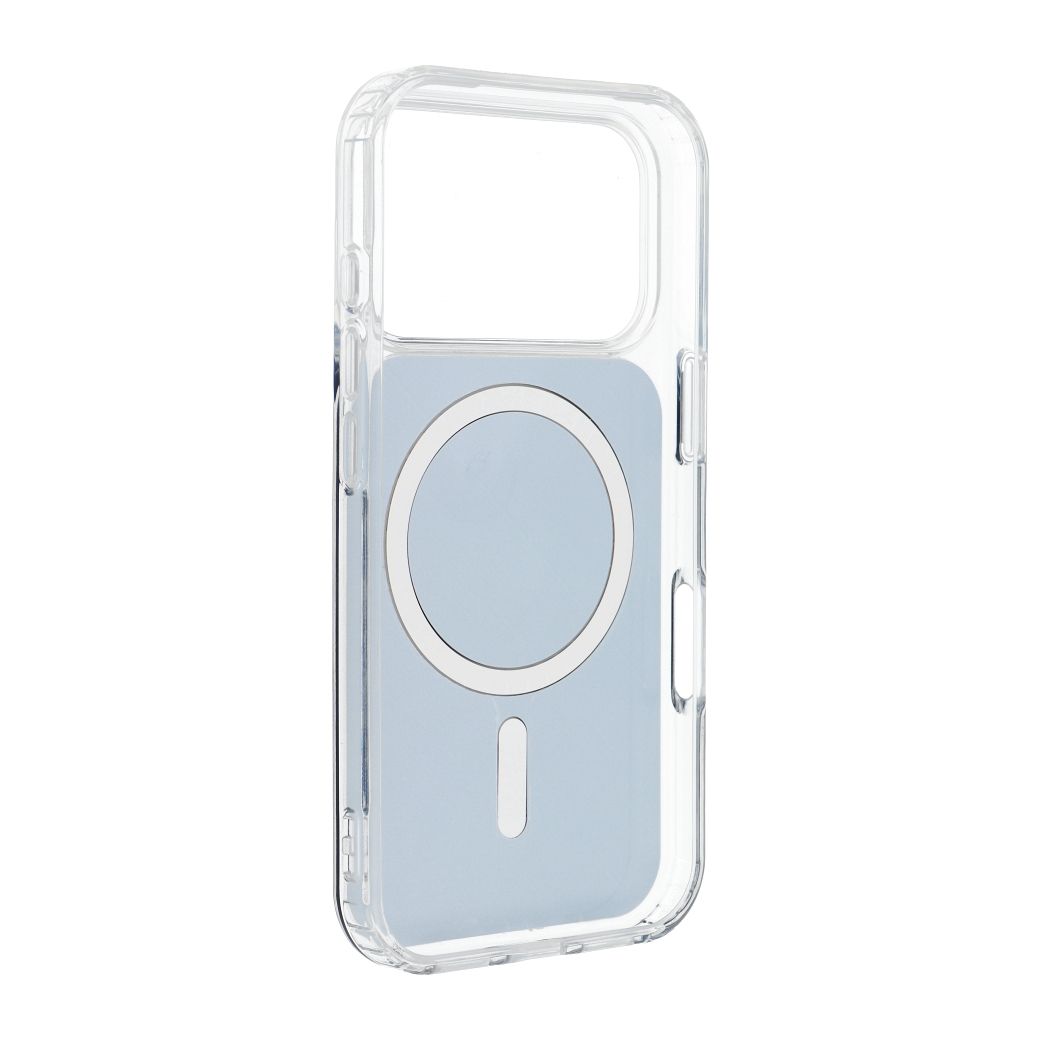 CLEAR FUSION MAG COVER Case compatible with MagSafe for IPHONE 15 black