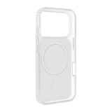 CLEAR FUSION MAG COVER Case compatible with MagSafe for IPHONE 15 white