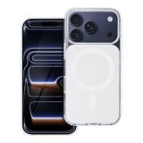 CLEAR FUSION MAG COVER Case compatible with MagSafe for IPHONE 16 Pro white