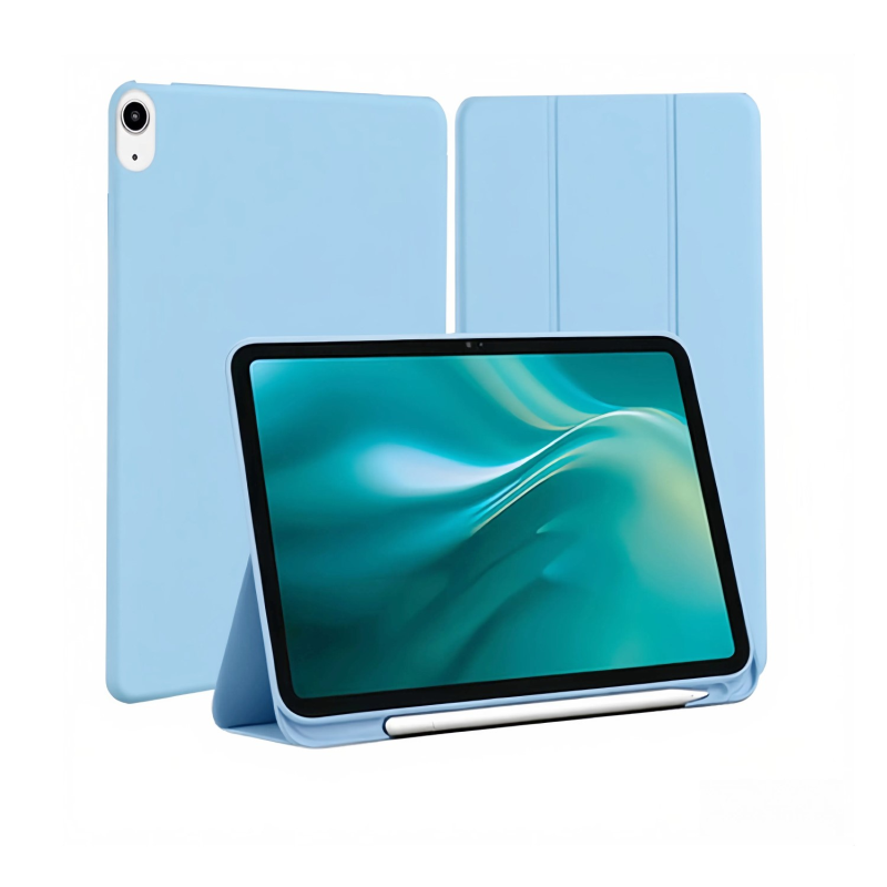 Flipové pouzdro Etteri pro Apple iPad Air 4 2020/5 2022 10.9"/6 2024/7 2025 11" světle modré