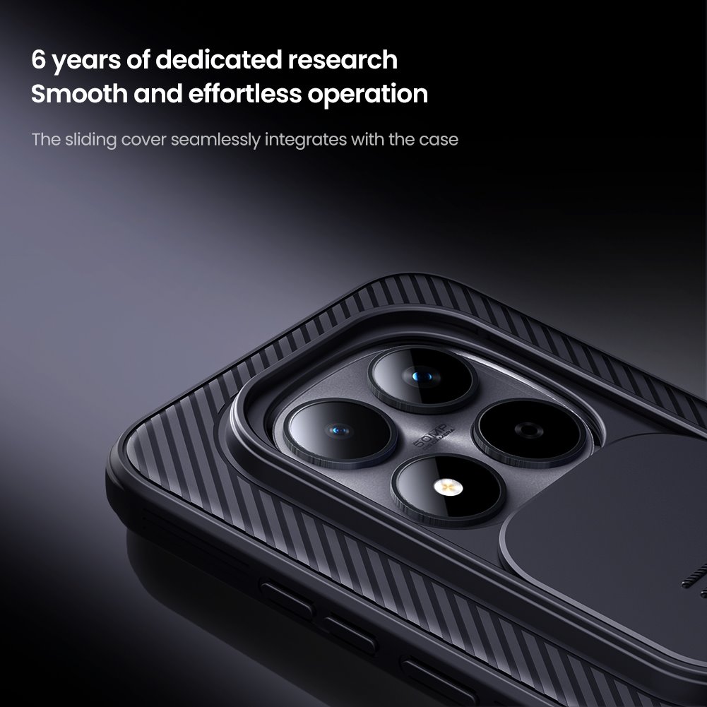 Nillkin CamShield PRO Zadní Kryt pro Xiaomi Redmi Note 15 Pro 5G Black