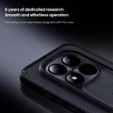 Nillkin CamShield PRO Zadní Kryt pro Xiaomi Redmi Note 15 Pro 5G Transparent Black