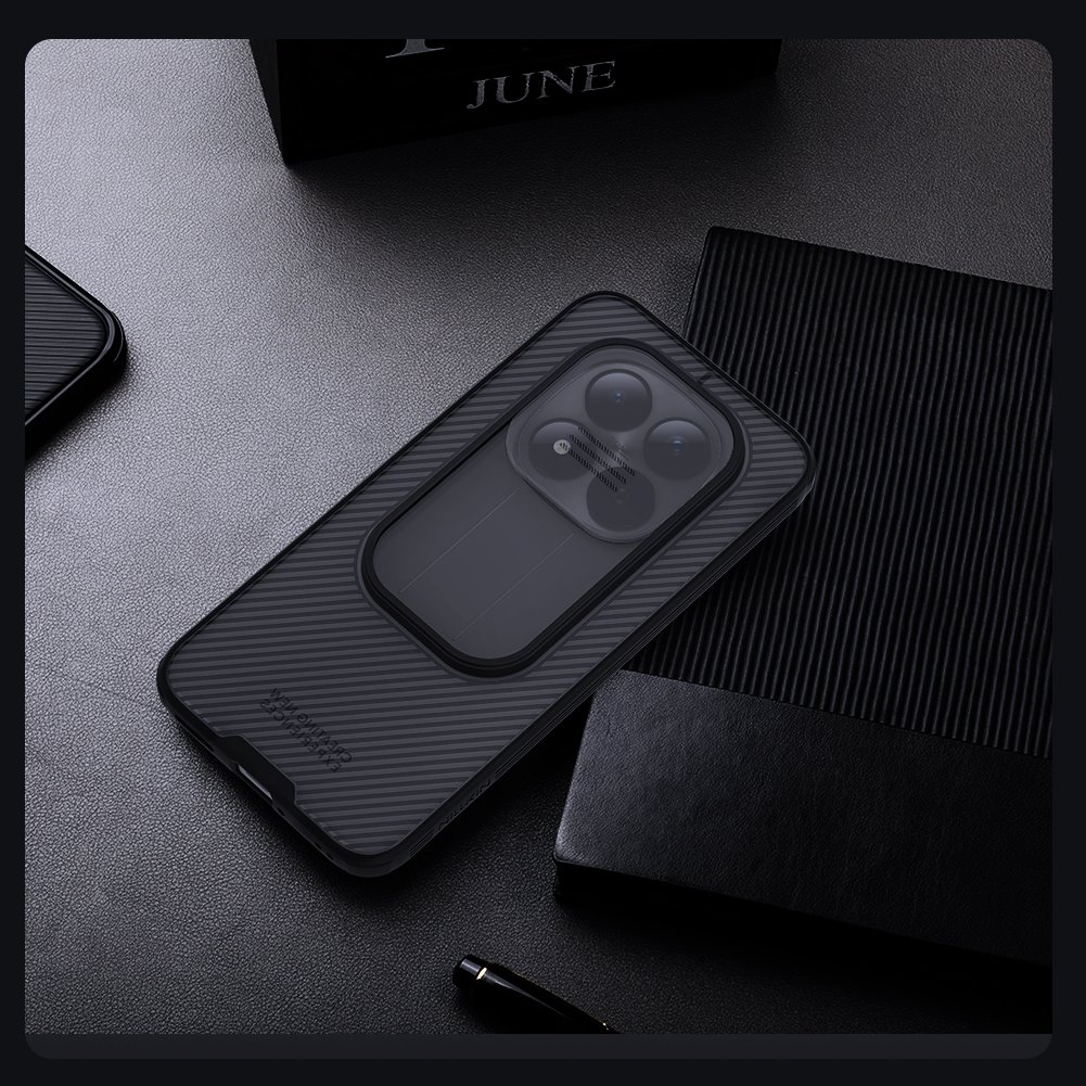 Nillkin CamShield PRO Zadní Kryt pro Xiaomi Redmi Note 15 Pro 5G Transparent Black