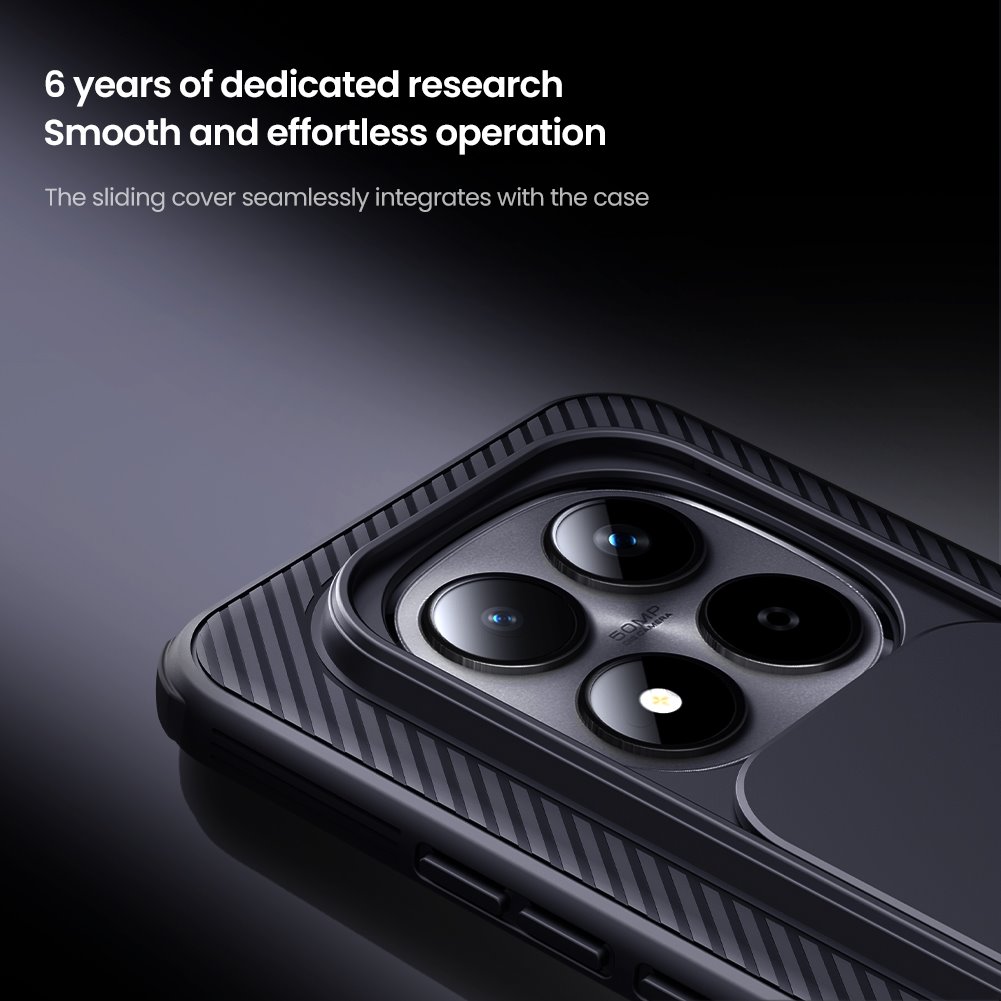 Nillkin CamShield PRO Zadní Kryt pro Xiaomi Redmi Note 15 Pro+ 5G Black