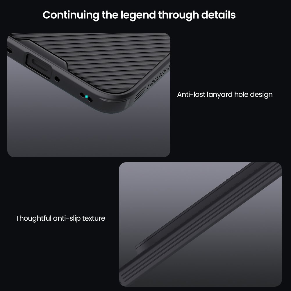 Nillkin CamShield PRO Zadní Kryt pro Xiaomi Redmi Note 15 Pro+ 5G Black