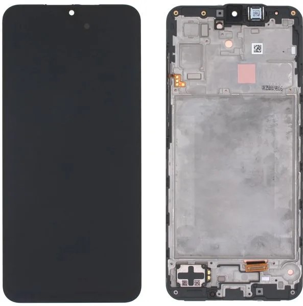 LCD display + dotyková deska + přední kryt pro Samsung Galaxy A17 4G/5G A175/A176, black TFT