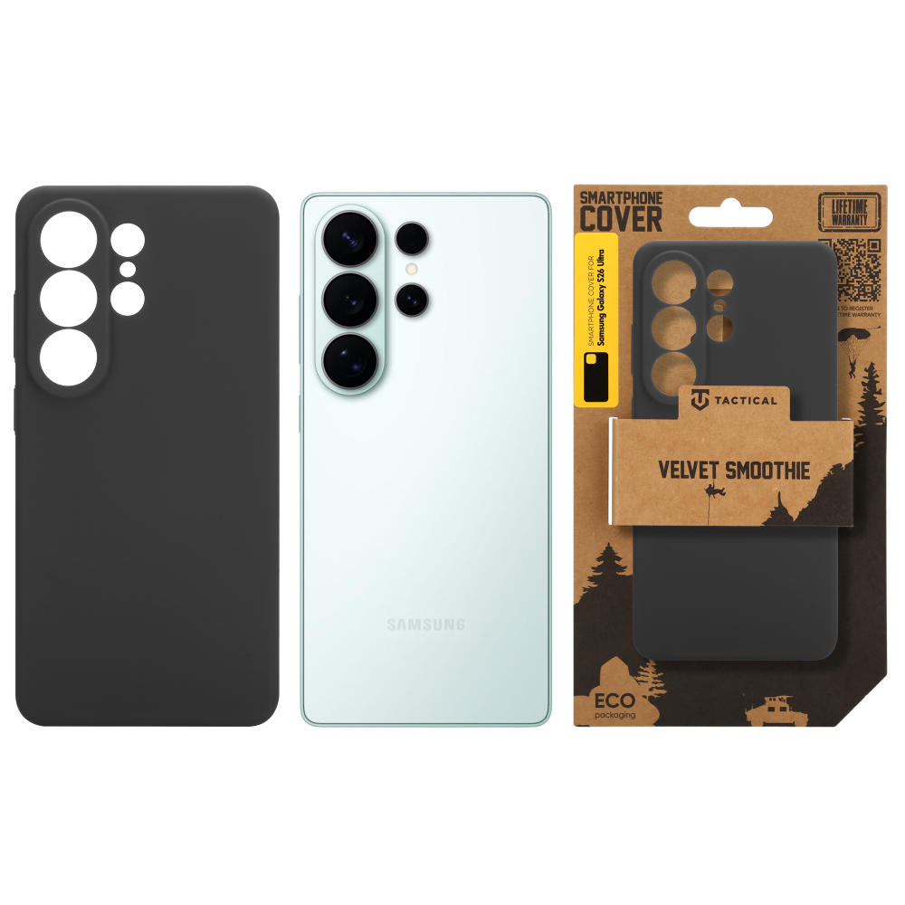 Tactical Velvet Smoothie Kryt pro Samsung Galaxy S26 Ultra Bazooka