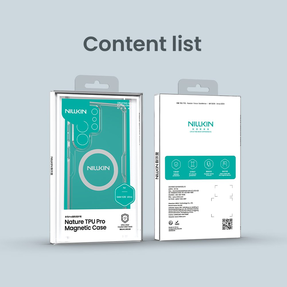 Nillkin Nature TPU PRO Magnetic Kryt pro Samsung Galaxy S26 Ultra Transparent