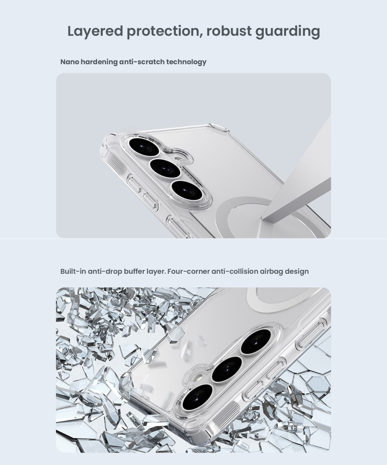 Nillkin Nature TPU PRO Magnetic Kryt pro Samsung Galaxy S26 Transparent