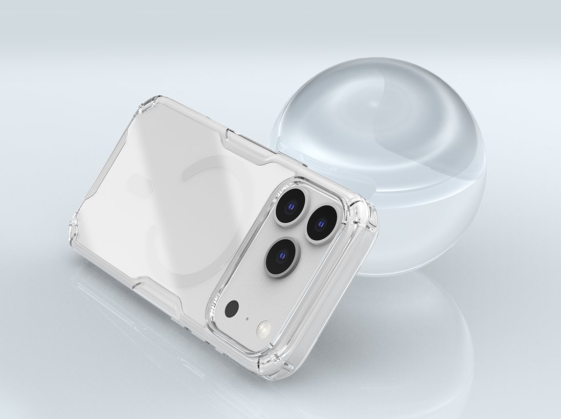 Nillkin Nature TPU PRO Magnetic Kryt pro Apple iPhone 17 Pro Transparent