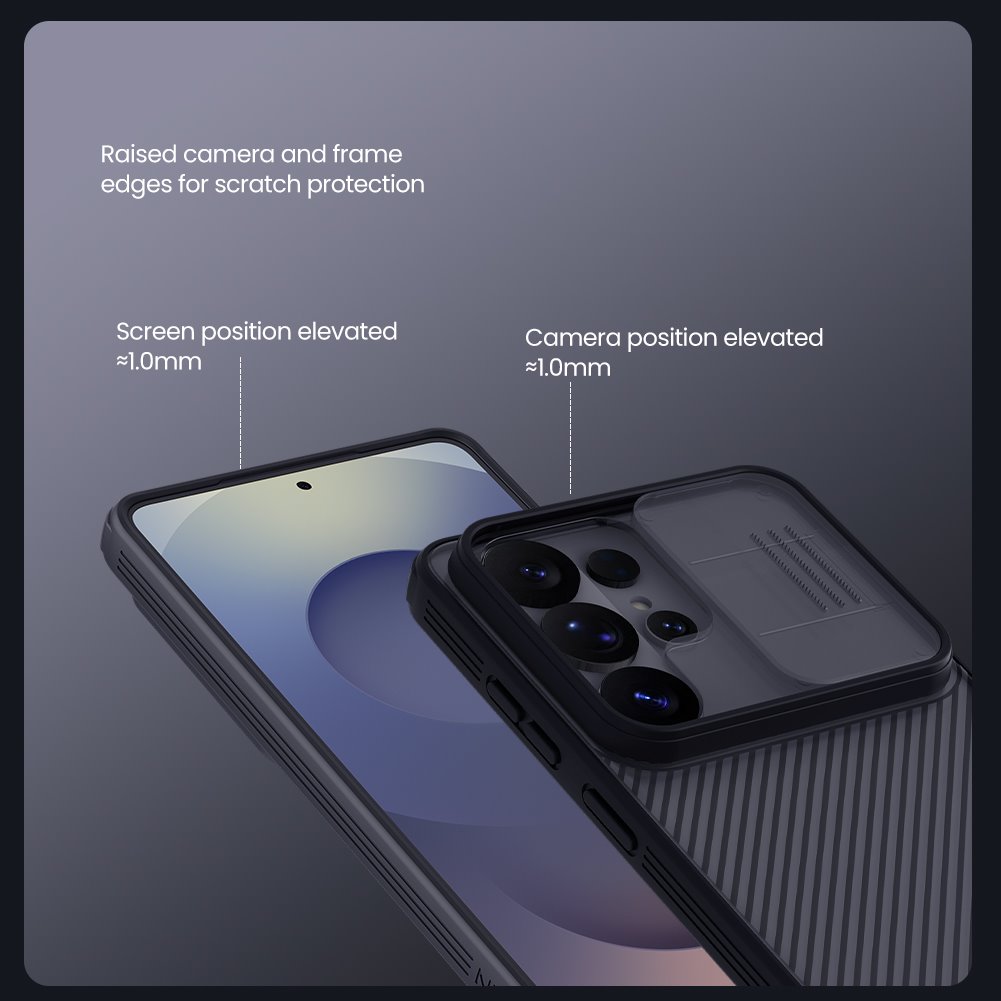 Nillkin CamShield PRO Zadní Kryt pro Samsung Galaxy S26 Ultra Transparent Black