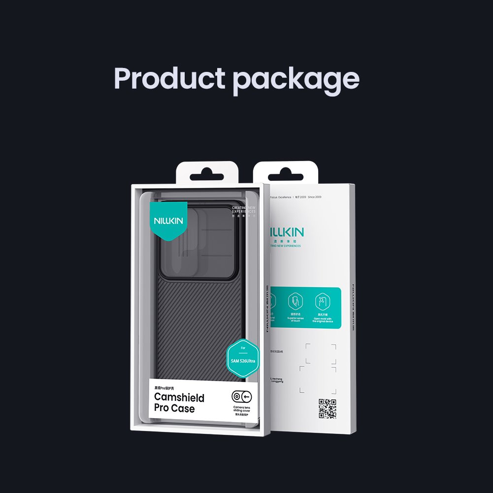 Nillkin CamShield PRO Zadní Kryt pro Samsung Galaxy S26 Ultra Transparent Black