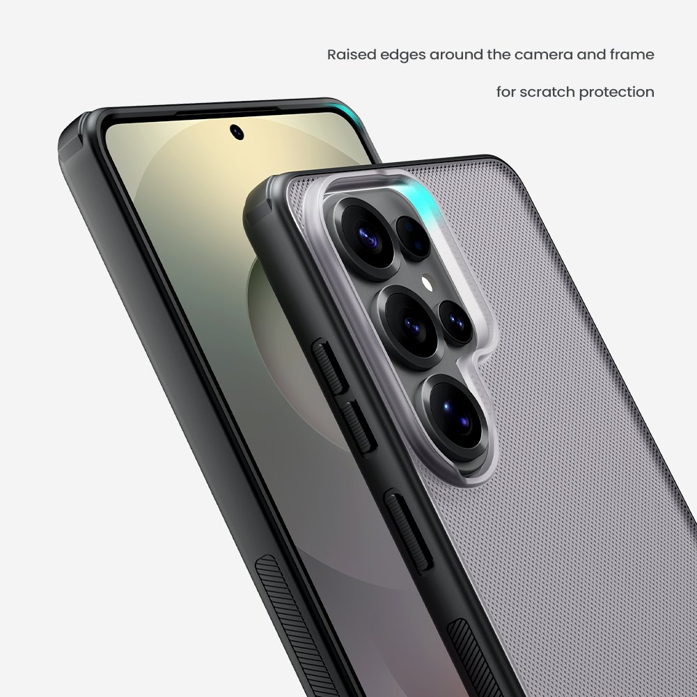 Nillkin Super Frosted PRO Zadní Kryt pro Samsung Galaxy S26 Ultra Transparent Black