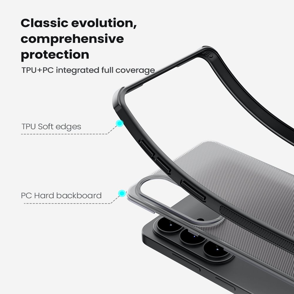 Nillkin Super Frosted PRO Zadní Kryt pro Samsung Galaxy S26 Transparent Black