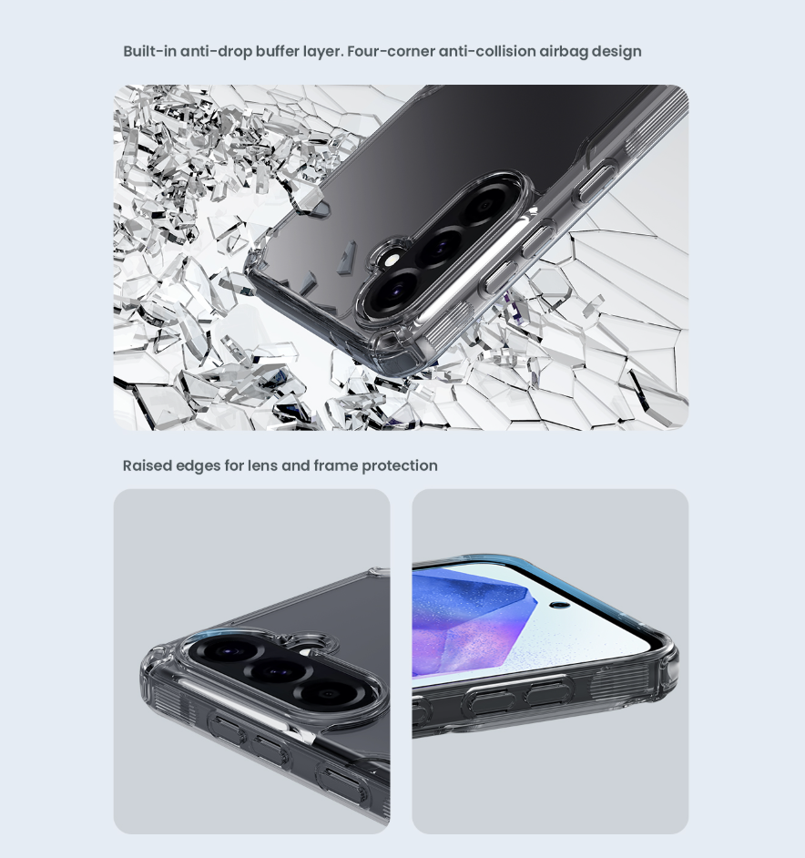 Nillkin Nature TPU PRO Kryt pro Samsung Galaxy A56 5G Transparent