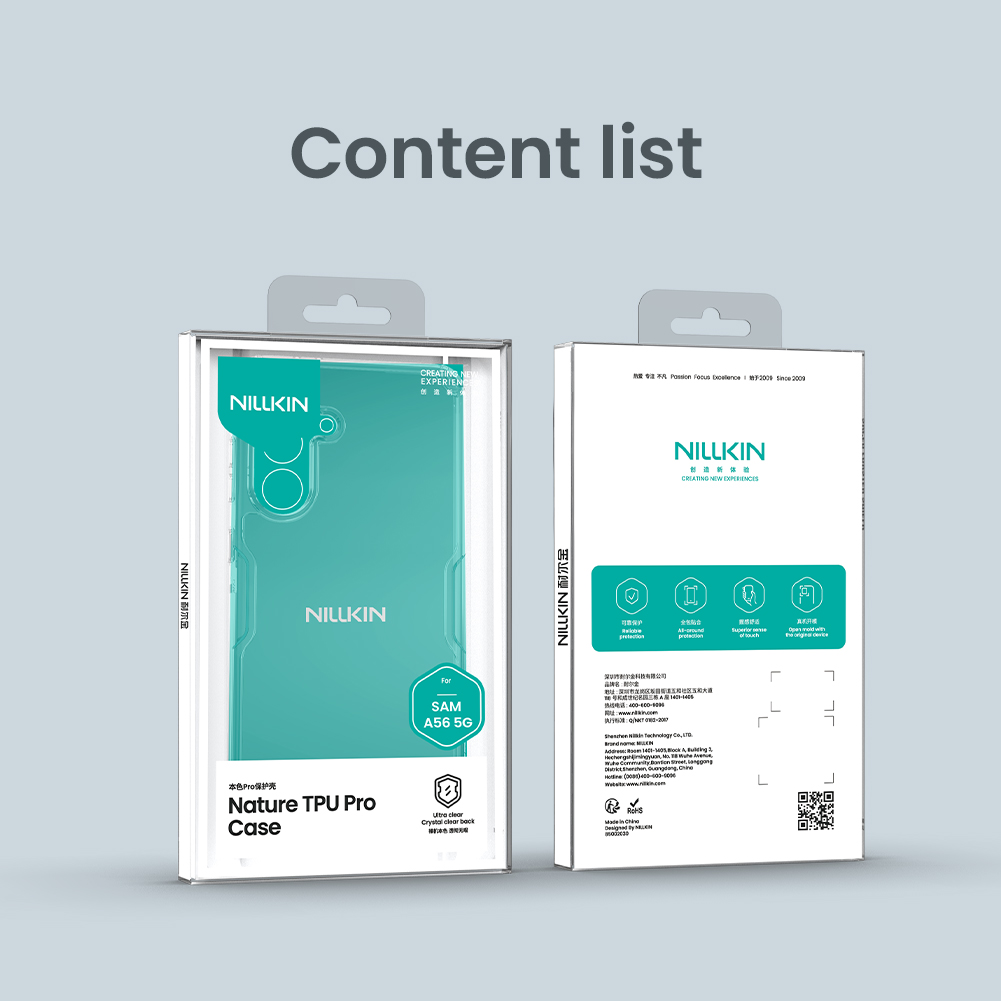 Nillkin Nature TPU PRO Kryt pro Samsung Galaxy A56 5G Transparent