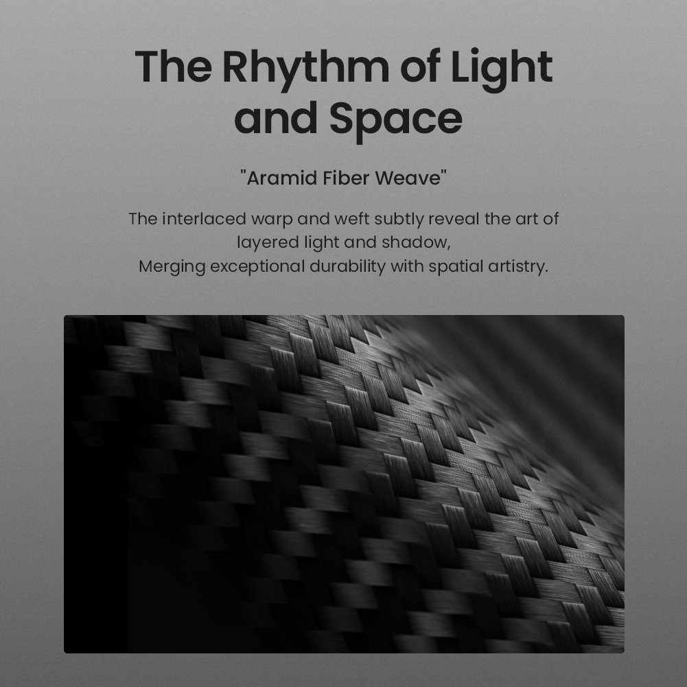 Nillkin CarboProp Aramid Magnetic Zadní Kryt pro Apple iPhone 17 Pro Black