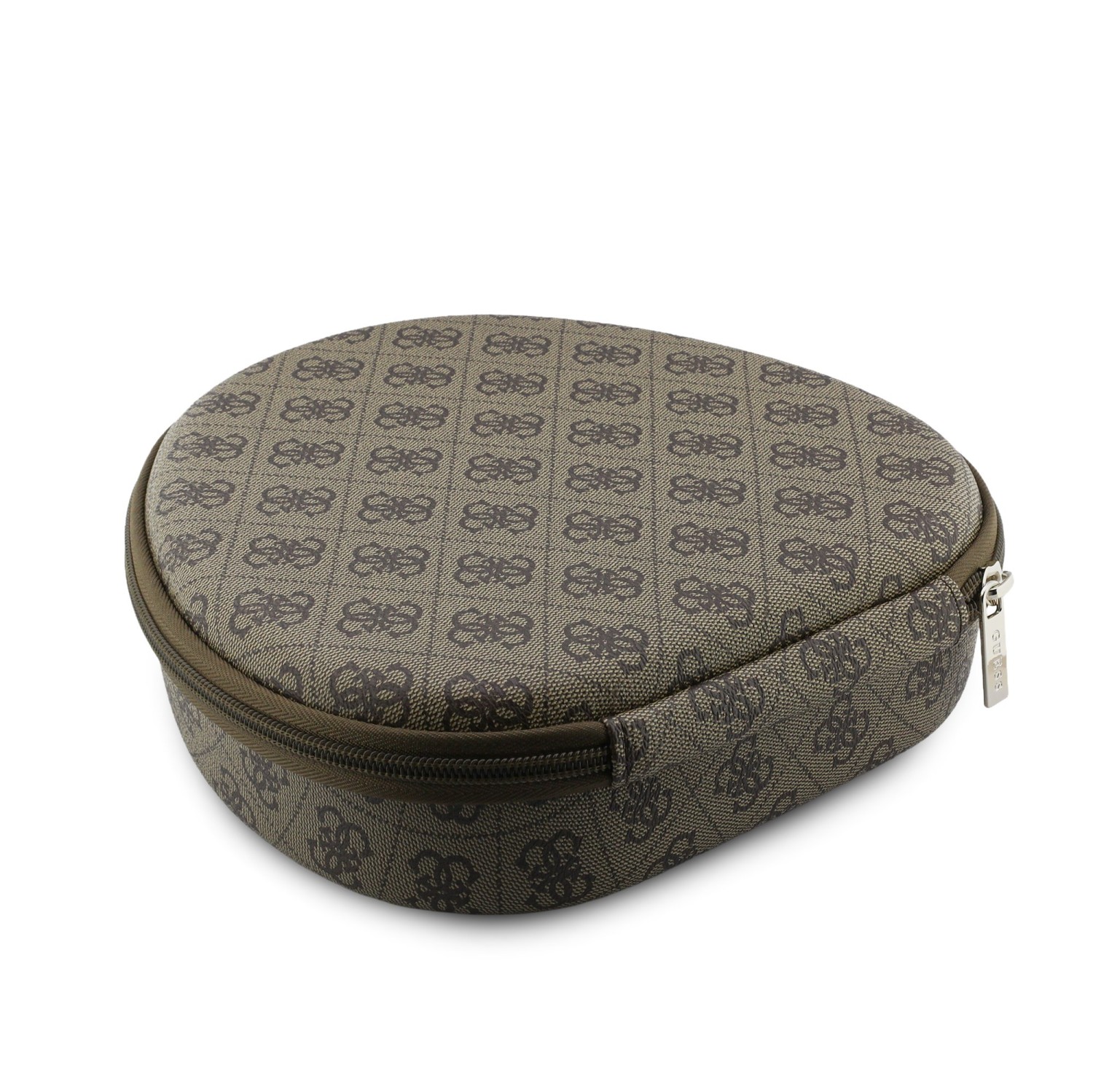 Guess PU 4G Triangle Logo ENC Bezdrátová Sluchátka Brown