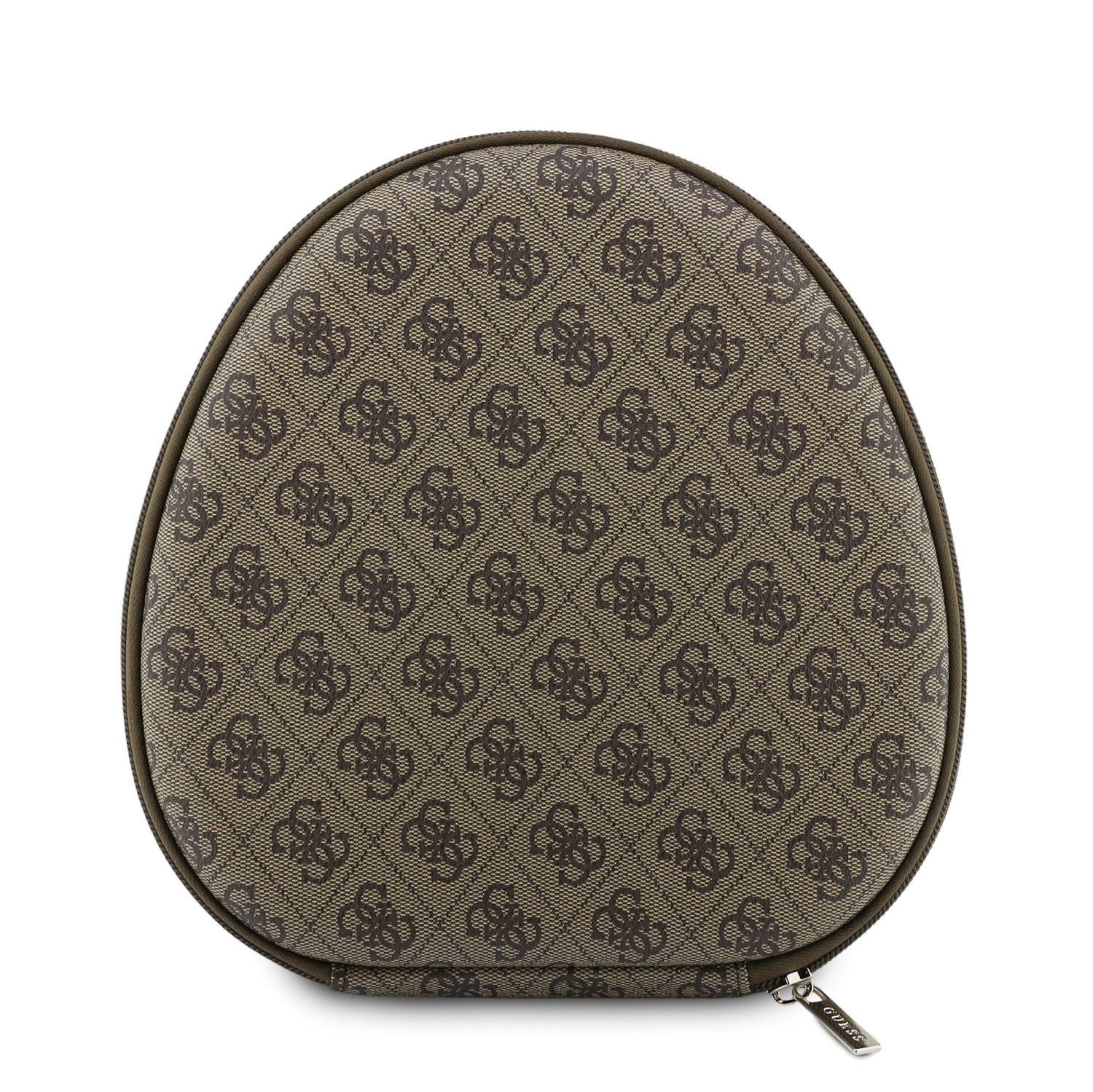 Guess PU 4G Triangle Logo ENC Bezdrátová Sluchátka Brown