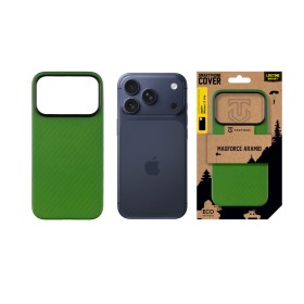 Zadní kryt Tactical MagForce Aramid pro Apple iPhone 17 Pro, green toad