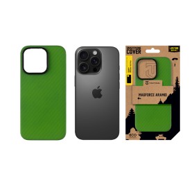 Zadní kryt Tactical MagForce Aramid pro Apple iPhone 16 Pro, green toad