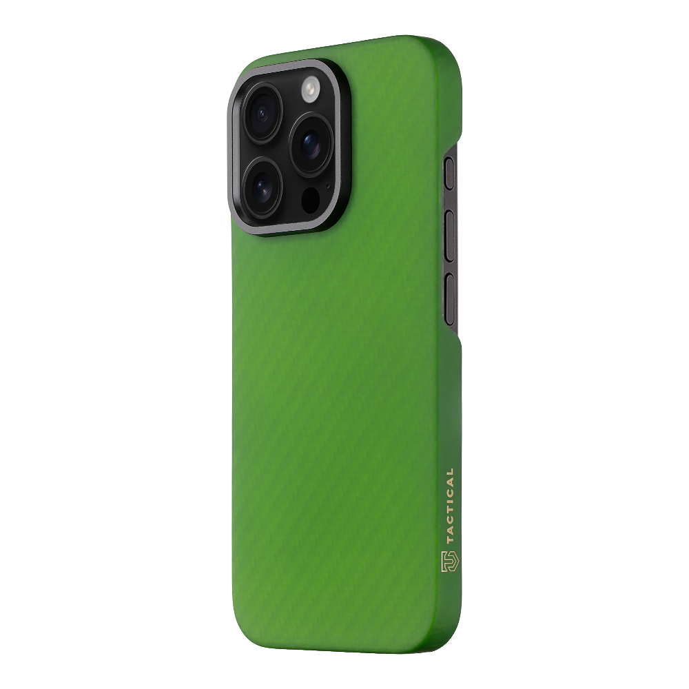 Tactical MagForce Aramid Kryt pro Apple iPhone 16 Pro Green Toad