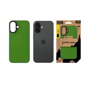 Zadní kryt Tactical MagForce Aramid pro Apple iPhone 16, green toad