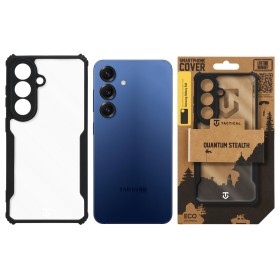 Zadní kryt Tactical Quantum Stealth pro Samsung Galaxy S26, transparentní černá