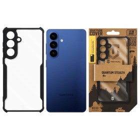 Zadní kryt Tactical Quantum Stealth pro Samsung Galaxy S26+, transparentní černá