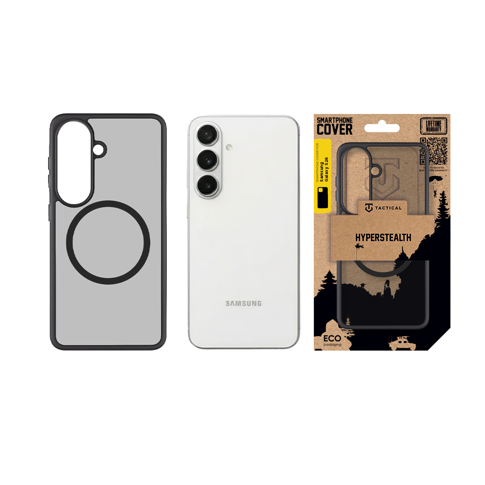 Tactical MagForce Hyperstealth Kryt pro Samsung Galaxy S26 Asphalt