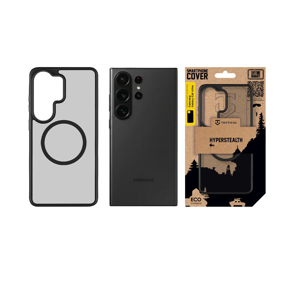 Tactical MagForce Hyperstealth Kryt pro Samsung Galaxy S26 Ultra Asphalt