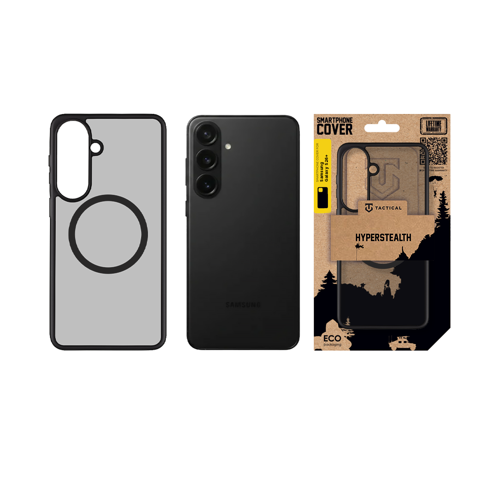 Tactical MagForce Hyperstealth Kryt pro Samsung Galaxy S26+ Asphalt