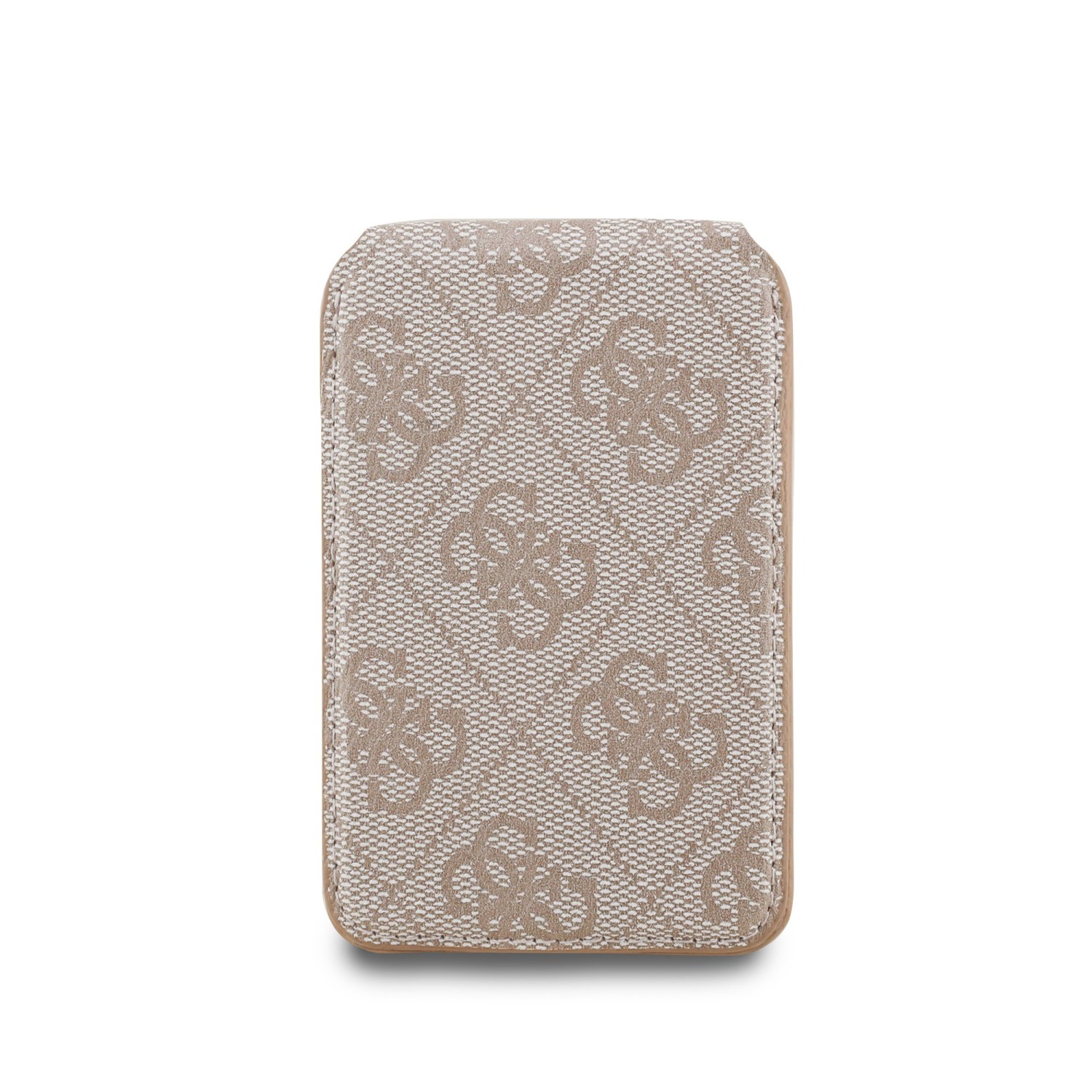 Guess PU 4G Mirror MagSafe Cardslot Peněženka se Stojanem Pink