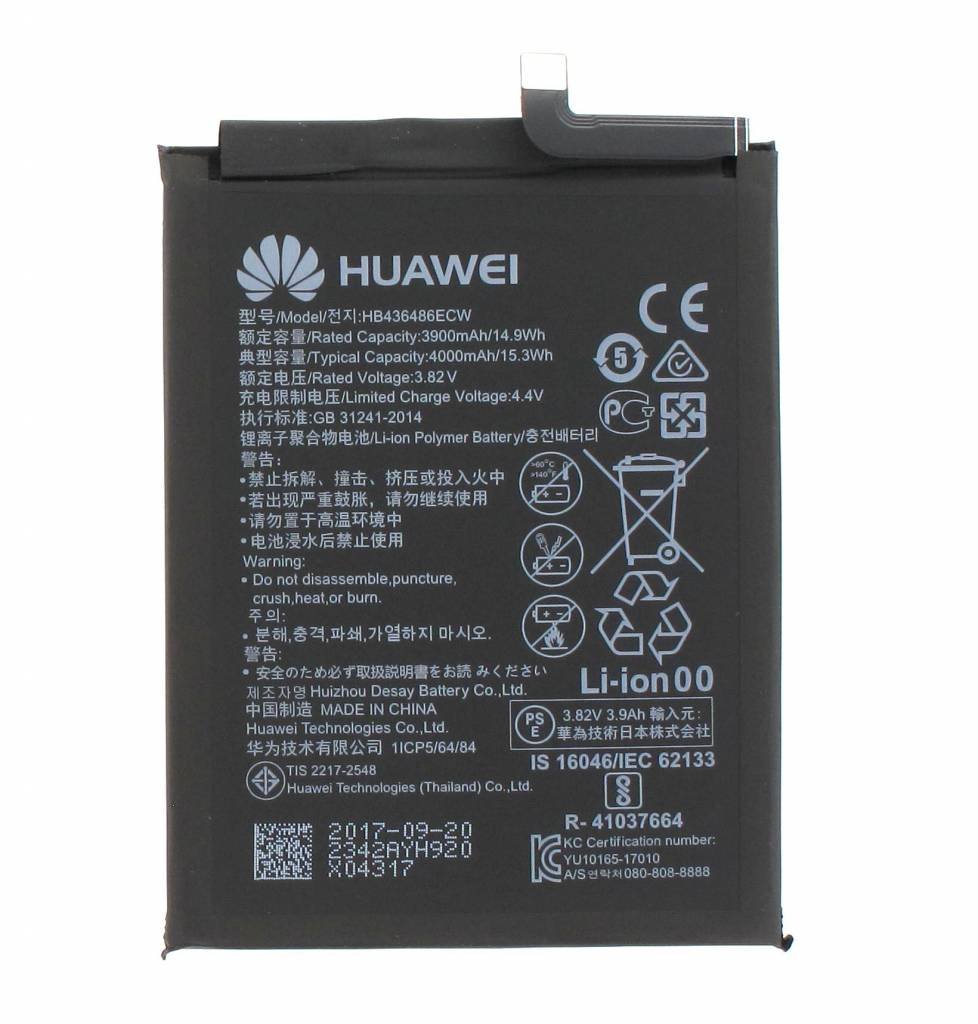 Baterie HB436486ECW pro Huawei 3900mAh Li-Pol (OEM)