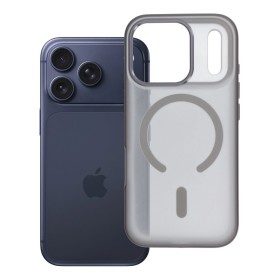 Zadní kryt FLEXLINE MAG COVER Case compatible with MagSafe pro Apple iPhone 17 Pro, šedá