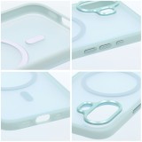 Zadní kryt FLEXLINE MAG COVER Case compatible with MagSafe pro Apple iPhone 17, zelená