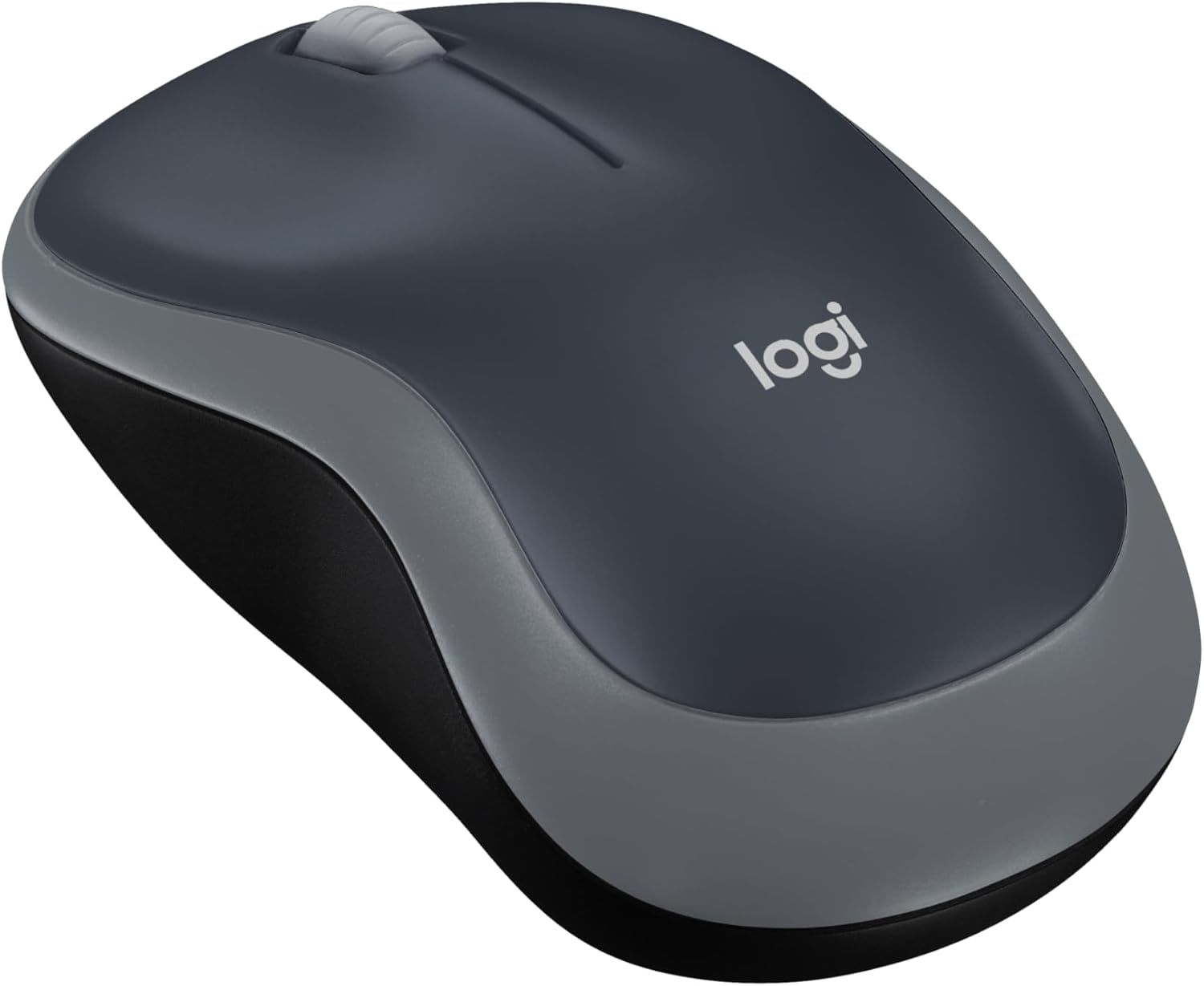 Logitech M185 /Bezdrátová/Optická/3 tlačítka/1 000 DPI/ šedá