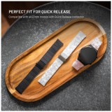 Resinový řemínek FIXED Resin Strap s Quick Release 22mm pro smartwatch, Carbon Black
