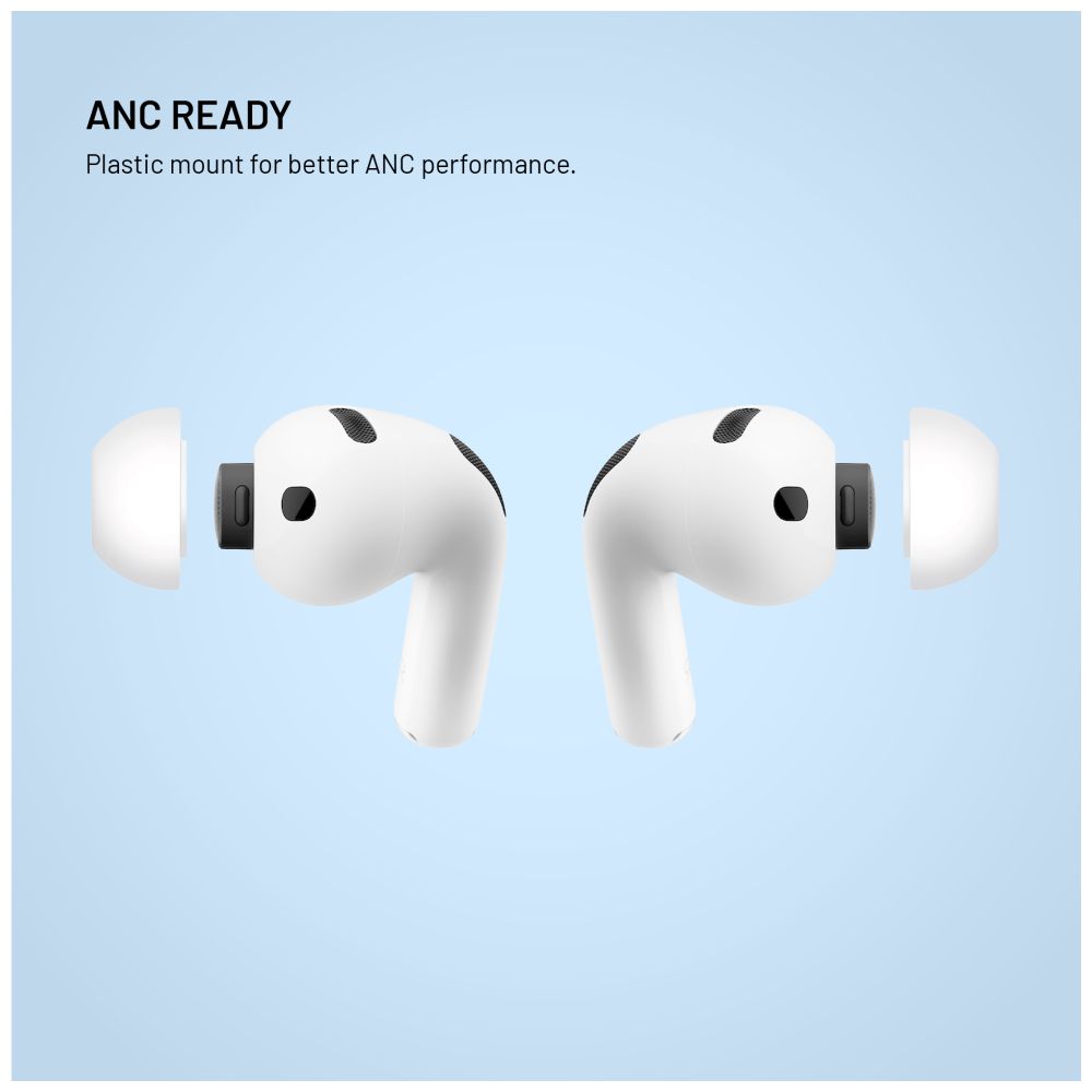 Silikonové špunty FIXED Plugs pro Apple Airpods Pro 3, 2 sady, velikost S