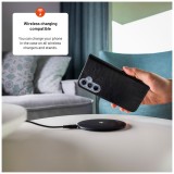 Pouzdro typu kniha FIXED Opus pro Honor 600 Lite, černá