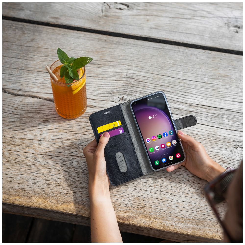 Pouzdro typu kniha FIXED Opus pro Samsung Galaxy A07, černá