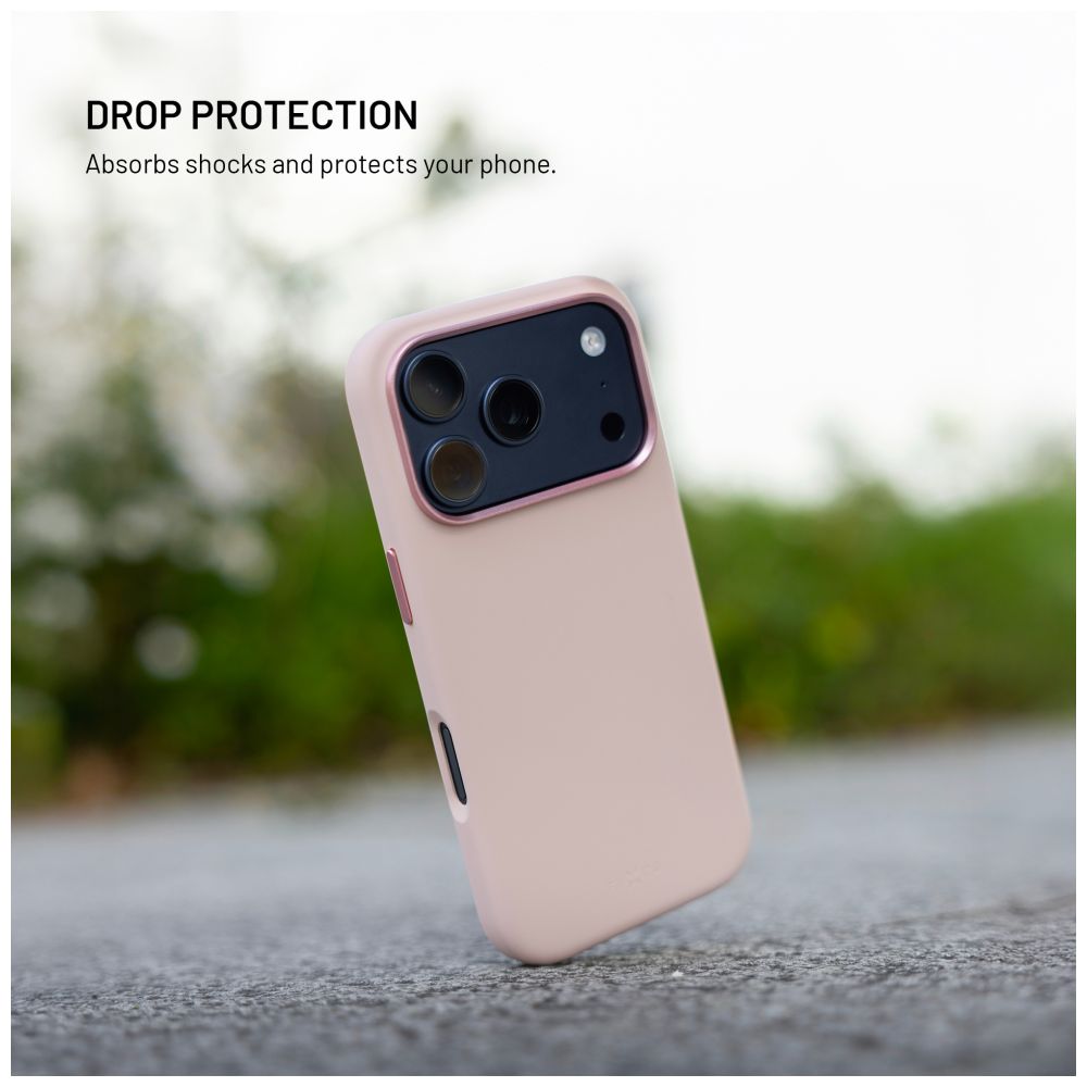 Zadní kryt FIXED MagFlow s podporou MagSafe pro Samsung Galaxy S26 FE, růžový