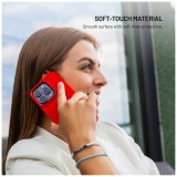 Zadní kryt FIXED MagFlow s podporou MagSafe pro Samsung Galaxy S26, červený