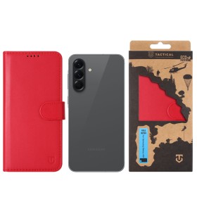 Flipové pouzdro Tactical Field Notes pro Samsung Galaxy A57, červená