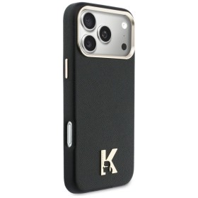 Zadní kryt KARL LAGERFELD case pro Apple iPhone 17 Pro Max compatible with MagSafe KLHMP17X5PGFKHGK, black