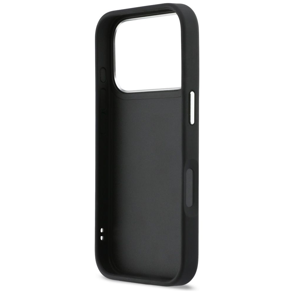 KARL LAGERFELD case for IPHONE 17 Pro Max KLHCP17X6PCSPKCK (PU W/ K&C Print & Pocket) black